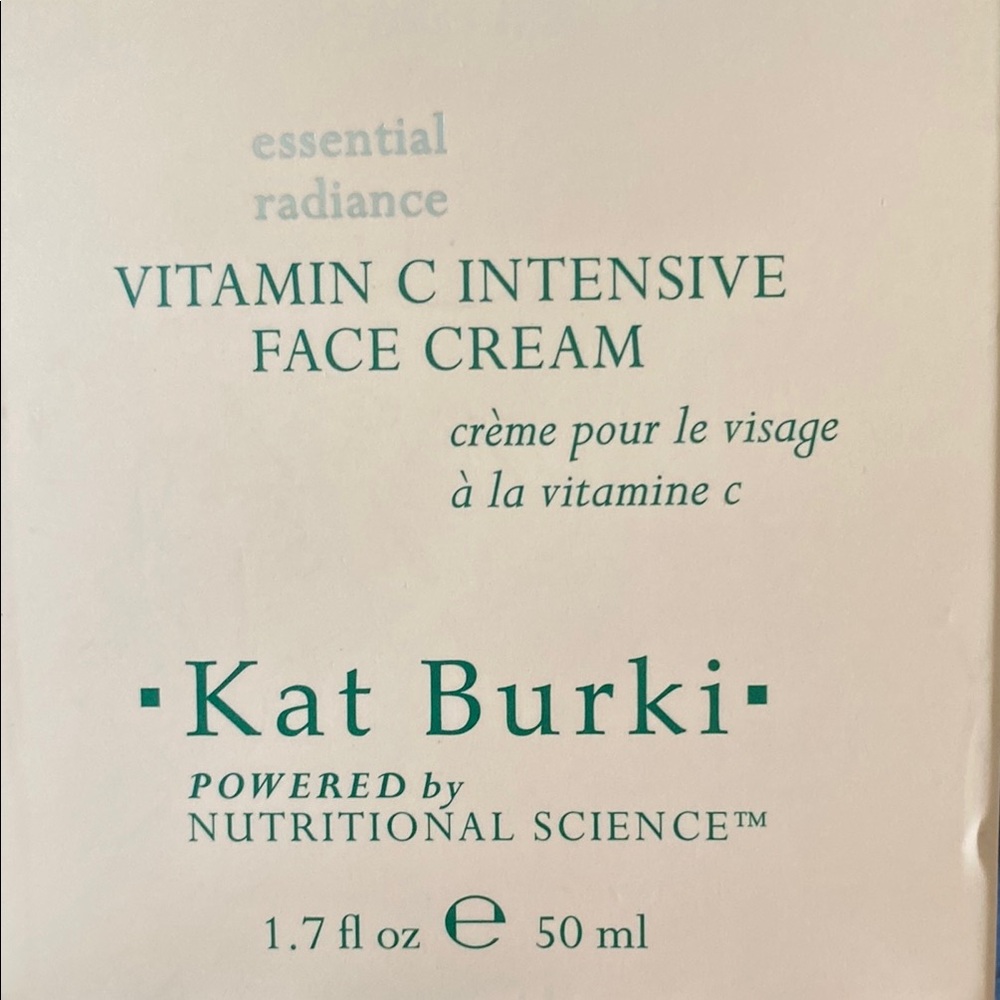 Kat Burki Vitamin C Intensive Face Cream NIB